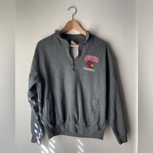 Vintage Louisville Cardinals quarter zip
